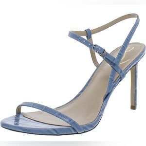 💚💚💚🌼 NEW Sam Edelman Doran womens Heeled Sandal SKY BLUE
